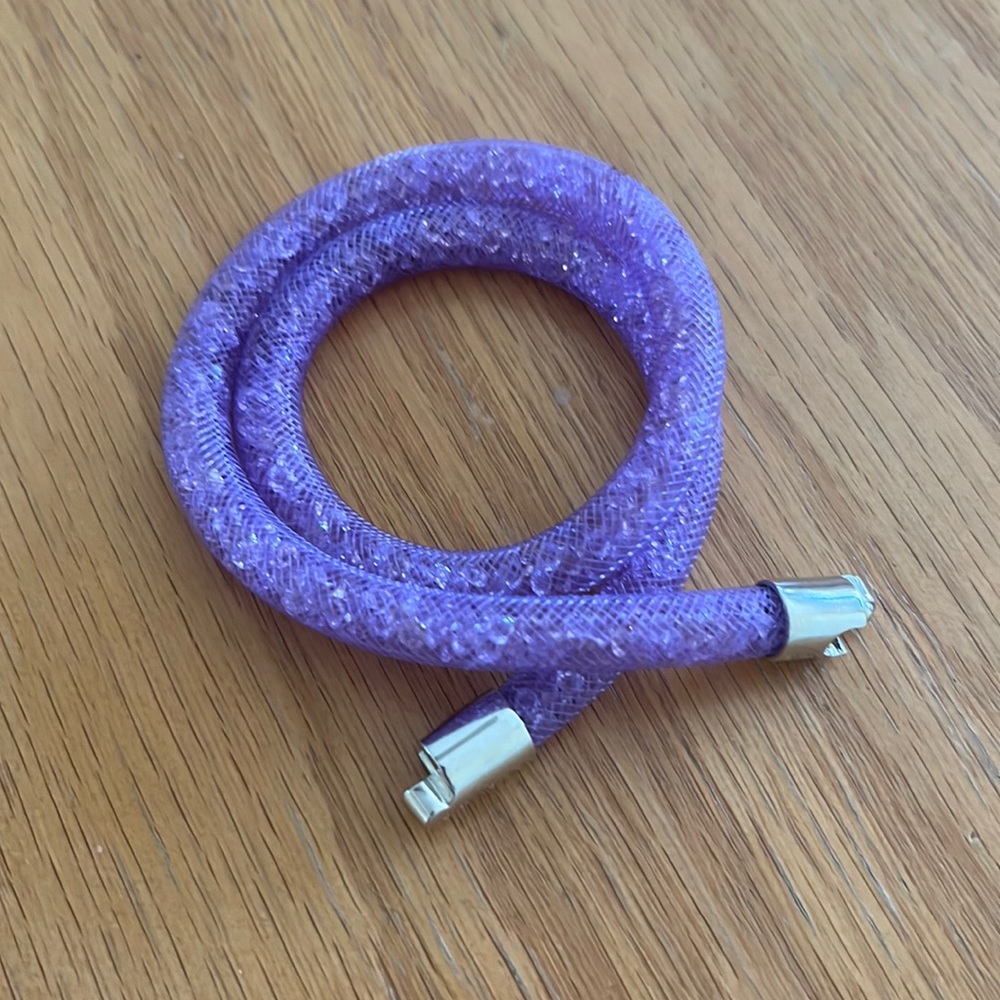 Swarovski mesh bracelet